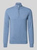 GANT Pullover aus reiner Wolle Hellblau