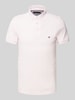Tommy Hilfiger Slim fit poloshirt met logostitching, model '1985' Roze
