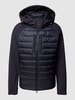 Paul & Shark Jacke mit Steppnähten Marineblau