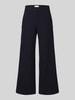 SEDUCTIVE Regular fit wijdte broek van viscosemix model 'NALEY' Marineblauw