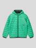 Raizzed Steppjacke mit Label-Patch Modell 'TELDON' Grün
