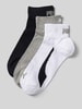 Puma Socken im 3er-Pack mit Logo-Details Modell 'LIFESTYLE QUARTER' Weiss