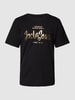 Jack & Jones Premium T-Shirt aus Baumwolle mit Label-Print - Exklusiv bei uns erhältlich Black