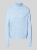 Christian Berg Woman Regular Fit Strickpullover mit Woll-Anteil Hellblau