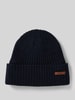 Barts Beanie mit Label-Detail Modell 'WILBERT' Marine