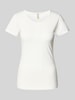 Soyaconcept T-Shirt mit Rundhalsausschnitt Modell 'PYLLE' Offwhite