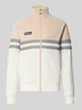 ellesse Trainingsjack met labelpatch en opstaande kraag model 'RIMINI' Offwhite