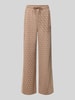 GUESS Activewear Sweatpants mit Logo-Muster im Allover-Look Camel