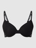 CK One Push-up-BH mit Logo-Bund  Schwarz