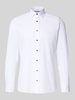 OLYMP Level Five Slim fit zakelijk overhemd met kentkraag Wit