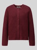 Selected Relaxed Fit Strickjacke aus Woll-Mix Modell 'LULU' Bordeaux