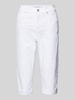 Angels Slim Fit Caprijeans im 5-Pocket-Design Weiss