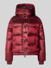 MOS MOSH Regular Fit Jacke mit Daunen-Feder-Füllung Modell 'Jilly' Bordeaux
