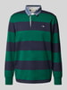 Gant Sweatshirt met kentkraag Donkergroen