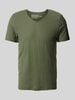 MCNEAL T-Shirt mit V-Ausschnitt Khaki