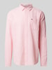 Tommy Jeans Regular Fit Freizeithemd mit Kentkragen Pink