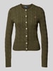 Polo Ralph Lauren Strickjacke mit Knopfleiste Oliv