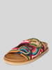 INUOVO Slides in Flecht-Optik Multi Stylebop