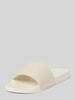 Calvin Klein Jeans Slides mit Label-Print Sand