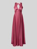 Jake*s Cocktail Abendkleid mit Taillenpasse Altrosa Melange