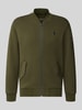Polo Ralph Lauren Regular Fit Sweatjacke aus Baumwoll-Mix Oliv