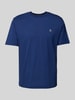 Marc O'Polo Regular Fit T-Shirt aus reiner Baumwolle Royal