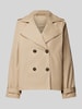 Soyaconcept Jacke mit Reverskragen Modell 'AMANDA' Beige