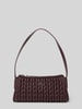 HUGO Handtasche mit Label-Applikation Modell 'Chris 2.0' Bordeaux