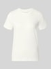 SCHIESSER Regular fit pyjama-shirt van katoenmix Offwhite