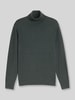 Tom Tailor Rollkragenpullover mit Feinstrickstruktur Oliv