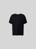 MM6 Maison Margiela Regular Fit T-Shirt mit Logo-Patch Black