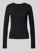 Review Longsleeve mit Rundhalsausschnitt Black