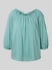 Christian Berg Woman Blusenshirt mit elastischen Abschlüssen Aqua