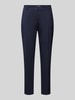 Christian Berg Woman Selection Slim Fit Stoffhose mit verkürztem Schnitt Marine