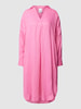 tonno & panna Blusenkleid mit V-Ausschnitt Pink