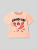 Name It T-Shirt mit Motiv-Print Apricot