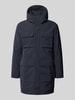 Casual Friday Parka mit Kapuze Modell 'KLINT' Marine