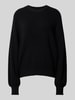 MSCH Copenhagen Strickpullover mit Ballonärmeln Modell 'Acentia' Black