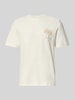 JACK & JONES Premium T-Shirt mit Motiv-Print und Rundhalsausschnitt Weiss