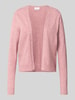 VILA Strickjacke aus Viskose-Mix Rose