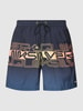 Quiksilver Badehose mit Label-Print Black