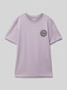 Billabong T-Shirt mit Label-Print Modell 'KNOW THE FEELING' Purple