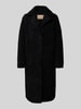Soyaconcept Mantel aus Teddyfell Modell 'Mukite' Black