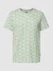 Blend T-shirt met ronde hals Lichtgroen