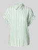 Tom Tailor Loose fit overhemdblouse van pure viscose Mintgroen