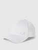 CK Calvin Klein Basecap mit Logo-Stitching Weiss