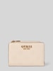 GUESS Portemonnee met label-applicatie model 'BLAKE' Wit