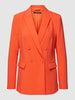 comma Blazer mit Pattentaschen Orange