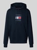 Tommy Hilfiger Regular fit hoodie van puur katoen Marineblauw