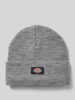 Dickies Czapka beanie z detalem z logo model ‘GIBSLAND’ Średnioszary melanż